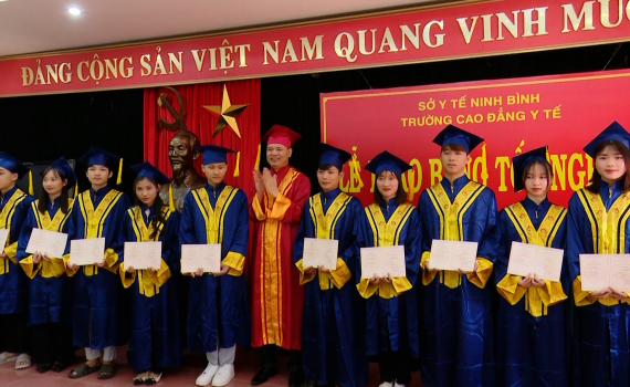 Trường Cao đẳng Y tế Ninh B&igrave;nh n&acirc;ng cao chất lượng đ&agrave;o tạo