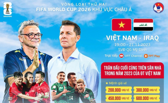 Nhận định b&oacute;ng đ&aacute; Việt Nam v&agrave; Iraq: Thử th&aacute;ch lớn cho thầy tr&ograve; HLV Troussier