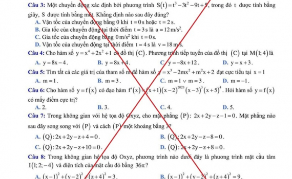Bộ GD&ĐT cảnh b&aacute;o th&ocirc;ng tin giả mạo về đề thi tốt nghiệp THPT năm 2025