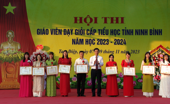 Tổng kết Hội thi gi&aacute;o vi&ecirc;n dạy giỏi cấp Tiểu học tỉnh Ninh B&igrave;nh