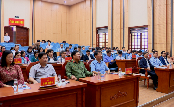 Hội nghị trực tuyến phổ biến, qu&aacute;n triệt Luật thực hiện d&acirc;n chủ ở cơ sở 
