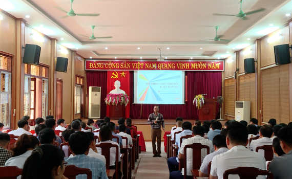 Bồi dưỡng chuy&ecirc;n s&acirc;u kỹ năng quản l&yacute; trật tự x&acirc;y dựng cho c&aacute;n bộ l&agrave;m c&ocirc;ng t&aacute;c x&acirc;y dựng, quản l&yacute; đ&ocirc; thị tr&ecirc;n địa b&agrave;n tỉnh Ninh B&igrave;nh