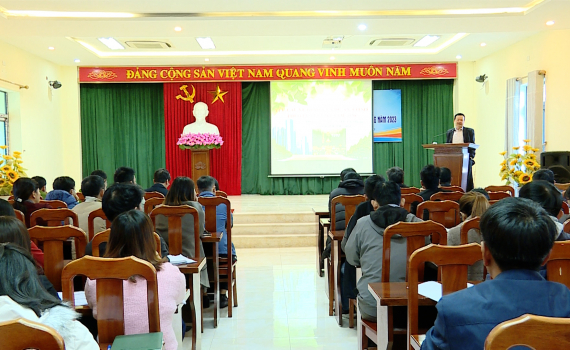 Sở T&agrave;i nguy&ecirc;n v&agrave; M&ocirc;i trường tập huấn c&ocirc;ng t&aacute;c bảo vệ m&ocirc;i trường