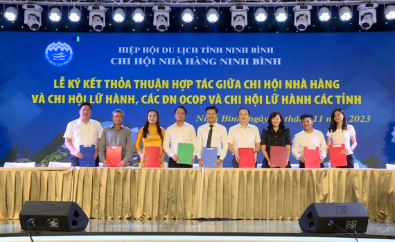 Hiệp hội Du lịch tỉnh Ninh B&igrave;nh ra mắt Chi hội Nh&agrave; h&agrave;ng