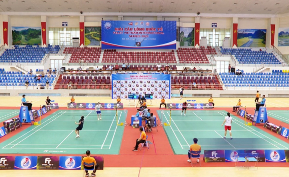 Kết quả v&ograve;ng B&aacute;n kết Giải cầu l&ocirc;ng quốc tế FELET Vietnam International Series 2023 tại Ninh B&igrave;nh