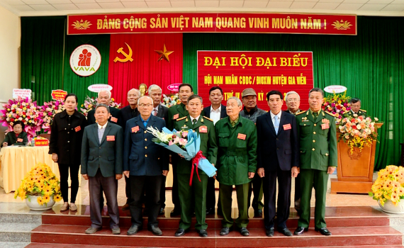 Đại hội Hội nạn nh&acirc;n chất độc da cam/dioxin huyện Gia Viễn lần thứ IV
