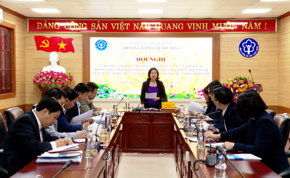 Đo&agrave;n gi&aacute;m s&aacute;t việc thực hiện Nghị quyết số 28 của BCH Trung ương Đảng kh&oacute;a XII về cải c&aacute;ch ch&iacute;nh s&aacute;ch BHXH