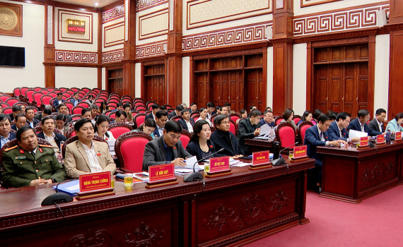 HĐND tỉnh kho&aacute; XV tổ chức Kỳ họp thứ Mười s&aacute;u, nhiệm kỳ 2021 - 2026