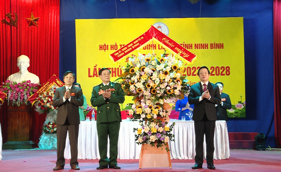 Đại hội Hội hỗ trợ gia đ&igrave;nh liệt sỹ tỉnh Ninh B&igrave;nh lần thứ III