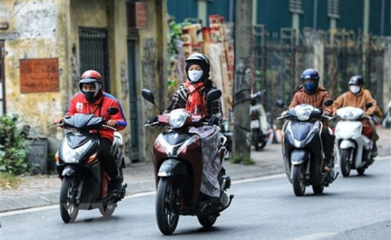 Gi&oacute; m&ugrave;a Đ&ocirc;ng Bắc mạnh ở khu vực Bắc Bộ v&agrave; Bắc Trung Bộ