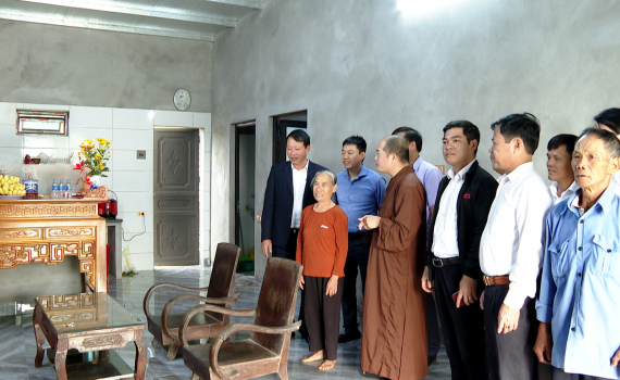 Kh&aacute;nh th&agrave;nh nh&agrave; m&aacute;i ấm n&ocirc;ng d&acirc;n tại thị trấn Y&ecirc;n Thịnh