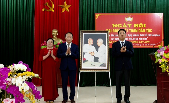 Ng&agrave;y hội Đại đo&agrave;n kết to&agrave;n d&acirc;n tộc tại tổ d&acirc;n phố 3, phường T&acirc;y Sơn, TP. Tam Điệp