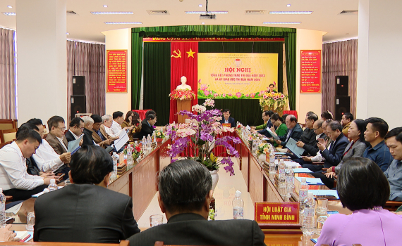 Tổng kết phong tr&agrave;o thi đua Hội Luật gia Cụm thi đua c&aacute;c tỉnh, th&agrave;nh phố Đồng bằng Bắc Bộ v&agrave; Bắc miền Trung