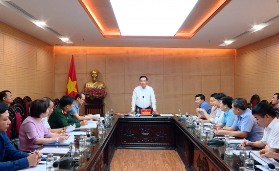 Hội nghị r&agrave; so&aacute;t tiến độ tổ chức Festival Ninh B&igrave;nh lần thứ II, năm 2023