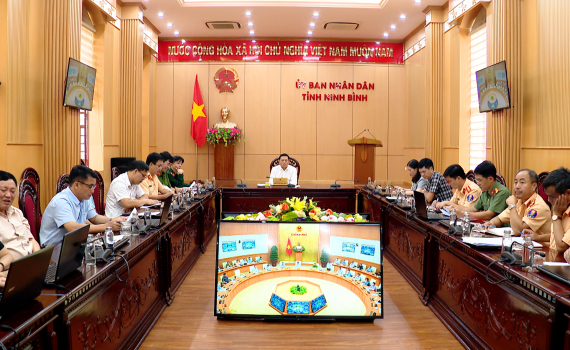 Hội nghị trực tuyến Chuy&ecirc;n đề về bảo đảm ATGT đối với học sinh
