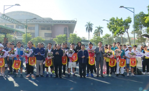 Khai mạc giải quần vợt c&aacute;c CLB tỉnh Ninh B&igrave;nh năm 2023