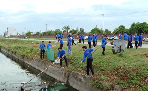 Tuổi trẻ thành phố Ninh Bình nêu cao trách nhiệm xây dựng đô thị văn minh