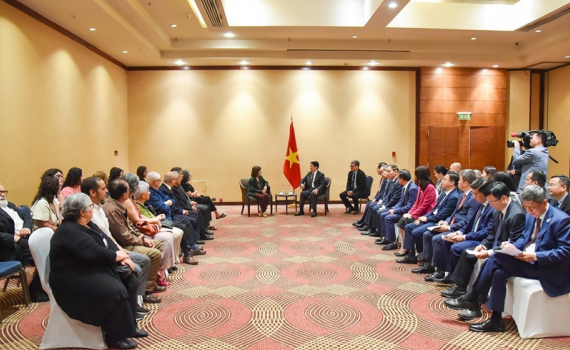 Hoạt động của Chủ tịch nước Lương Cường tại Chile