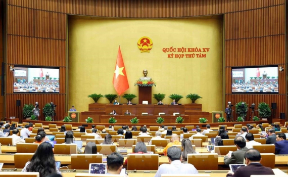Kỳ họp thứ t&aacute;m, Quốc hội kh&oacute;a XV: Thảo luận về Luật Thuế thu nhập doanh nghiệp (sửa đổi)