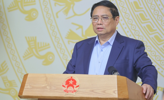 Thủ tướng Phạm Minh Ch&iacute;nh chủ tr&igrave; Phi&ecirc;n họp thứ nhất, Ban Chỉ đạo x&oacute;a nh&agrave; tạm, nh&agrave; dột n&aacute;t