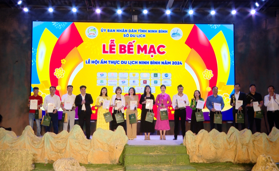 Bế mạc Lễ hội ẩm thực Ninh B&igrave;nh năm 2024