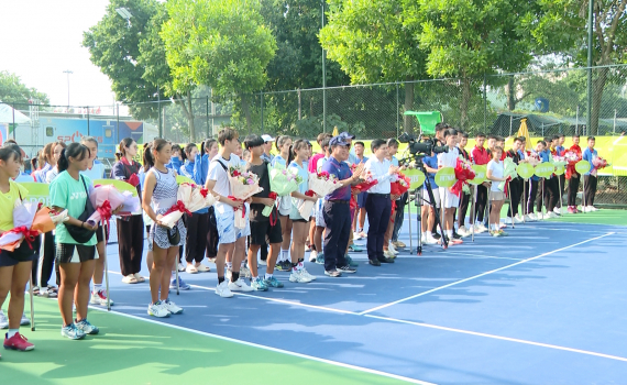 Khai mạc Giải quần vợt quốc tế ITF U18 - J30 2024