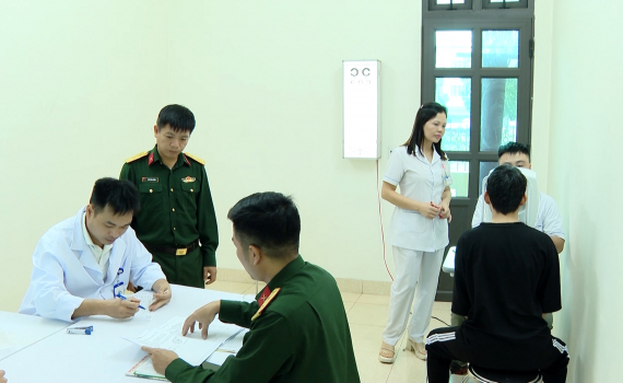 Th&agrave;nh phố Ninh B&igrave;nh chủ động nguồn thanh ni&ecirc;n nhập ngũ