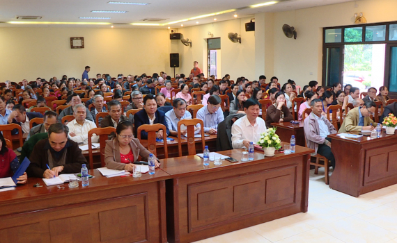  Hội Khuyến học tỉnh sơ kết 2 năm x&acirc;y dựng m&ocirc; h&igrave;nh học tập kiểu mẫu