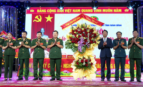 Đại hội Hội Doanh nh&acirc;n Cựu chiến binh tỉnh Ninh B&igrave;nh lần thứ III, nhiệm kỳ 2024-2029
