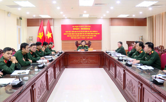 Qu&aacute;n triệt, triển khai Chỉ thị về Đại hội Đảng c&aacute;c cấp trong Đảng bộ Qu&acirc;n đội