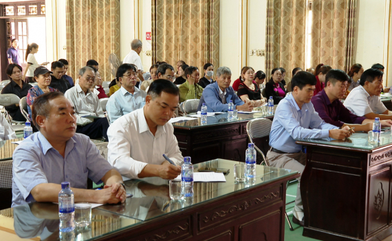 Hội nghị n&acirc;ng cao kiến thức chuyển đổi số v&agrave; bảo vệ m&ocirc;i trường