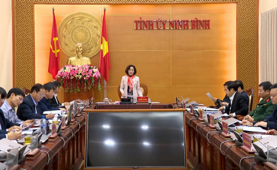 Hội nghị Ban Thường vụ Tỉnh ủy