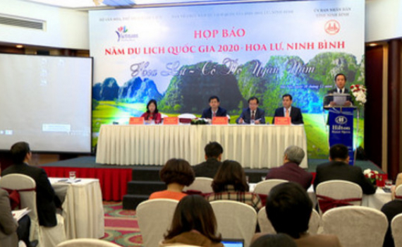 Họp b&aacute;o Năm Du lịch Quốc gia 2020 - Hoa Lư, Ninh B&igrave;nh