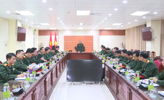 Bộ CHQS tỉnh x&acirc;y dựng đơn vị vững mạnh to&agrave;n diện