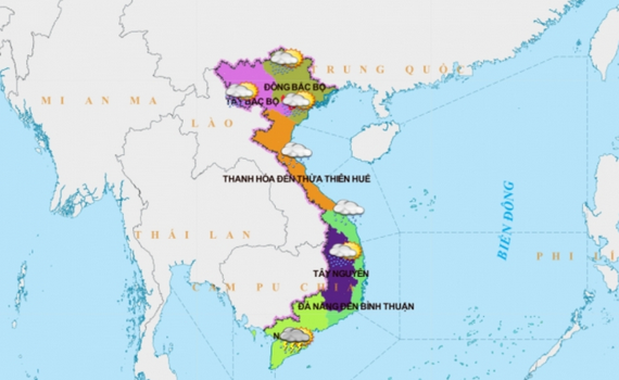 Dự b&aacute;o thời tiết h&ocirc;m nay 25/12: Miền Bắc trời r&eacute;t, trưa chiều hửng nắng