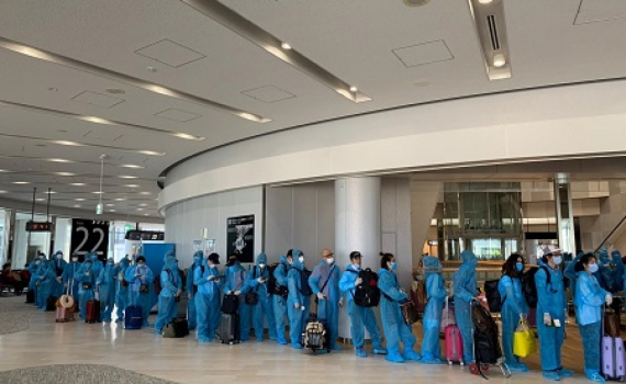 Đưa c&ocirc;ng d&acirc;n Việt Nam từ Saudi Arabia về nước