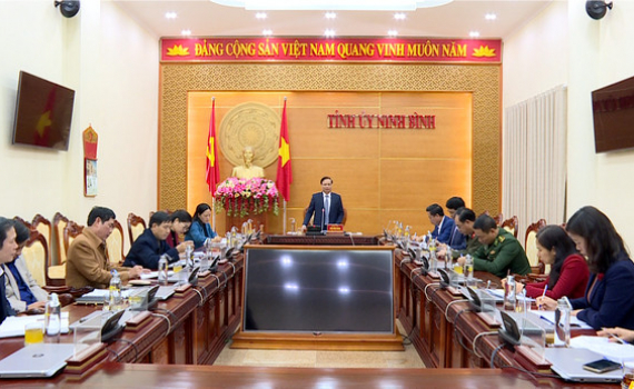 Giao ban c&ocirc;ng t&aacute;c D&acirc;n vận qu&yacute; IV/2020
