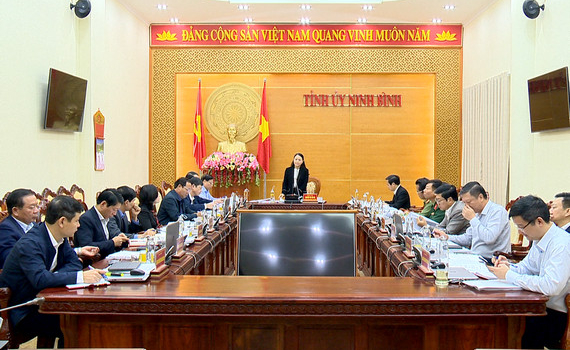 Hội nghị Ban Thường vụ Tỉnh ủy