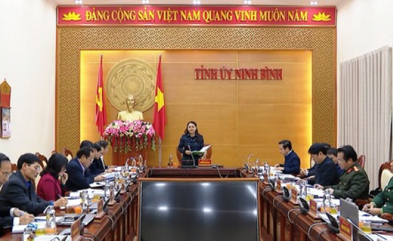 Hội nghị Ban Thường vụ Tỉnh ủy