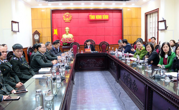 Hội nghị trực tuyến triển khai c&ocirc;ng t&aacute;c Tư ph&aacute;p năm 2021