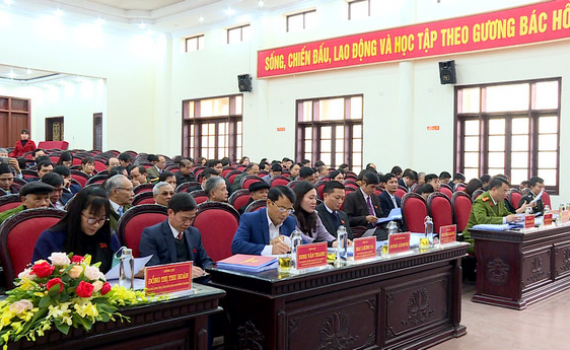 Kỳ họp thứ 14, HĐND th&agrave;nh phố Tam Điệp kh&oacute;a VIII