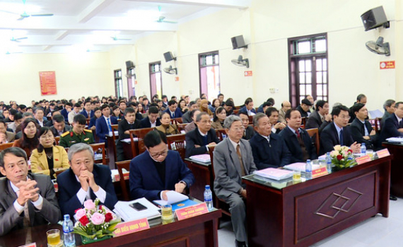 Kỳ họp thứ 16, HĐND huyện Kim Sơn kh&oacute;a XIX