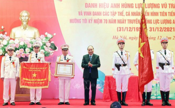 ​Thủ tướng trao tặng danh hiệu Anh h&ugrave;ng cho Cục An ninh điều tra