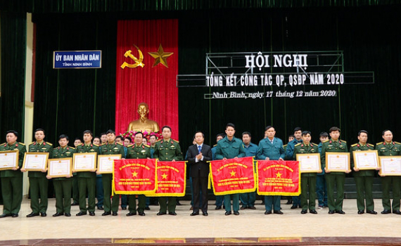 Tổng kết c&ocirc;ng t&aacute;c quốc ph&ograve;ng, qu&acirc;n sự địa phương năm 2020