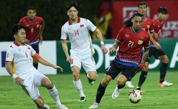 Highlights trận đấu Việt Nam-L&agrave;o tại AFF Cup 2020