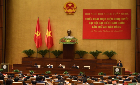 Khai mạc Hội nghị Đối ngoại to&agrave;n quốc triển khai thực hiện Nghị quyết Đại hội XIII của Đảng