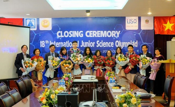 Cả 6 học sinh H&agrave; Nội đều gi&agrave;nh huy chương tại Kỳ thi Olympic Khoa học trẻ quốc tế - IJSO 2021