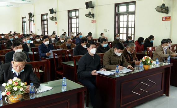 Đồng b&agrave;o c&ocirc;ng gi&aacute;o huyện Kim Sơn t&iacute;ch cực tham gia c&aacute;c phong tr&agrave;o thi đua y&ecirc;u nước