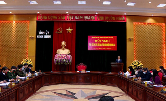 Ban Chỉ đạo 35 v&agrave; Ban Chỉ đạo c&ocirc;ng t&aacute;c th&ocirc;ng tin đối ngoại tỉnh triển khai nhiệm vụ năm 2022