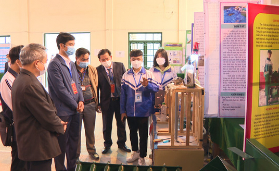 Khai mạc cuộc thi khoa học kỹ thuật cấp tỉnh cho học sinh trung học
